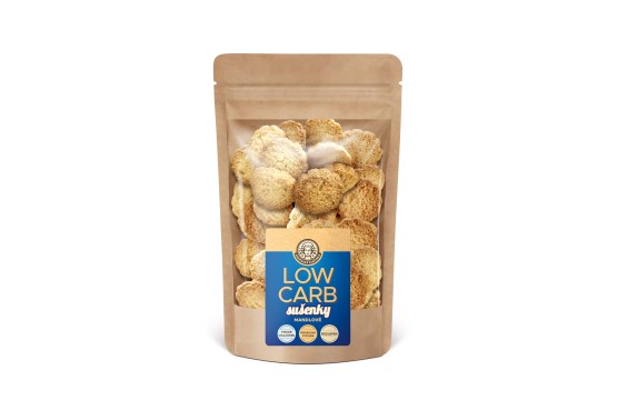 Jihočeská svačinka Low carb sušenky mandlové s proteinem 120g